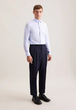 Shaped Chemise d'affaires Rayures in Bleu Clair |  Seidensticker Onlineshop