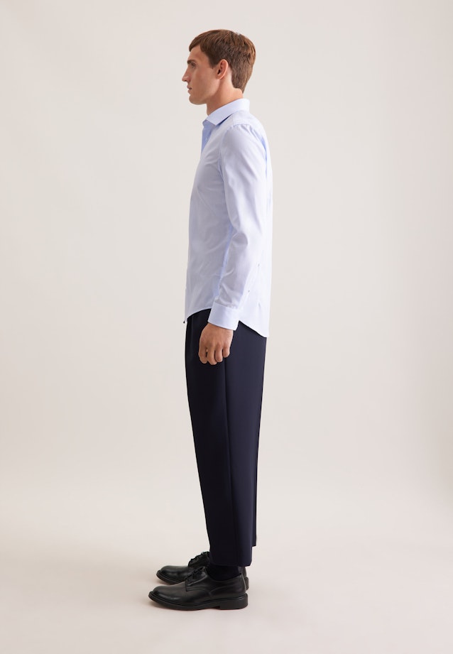 Shaped Business shirt Stripes in Light Blue |  Seidensticker Onlineshop