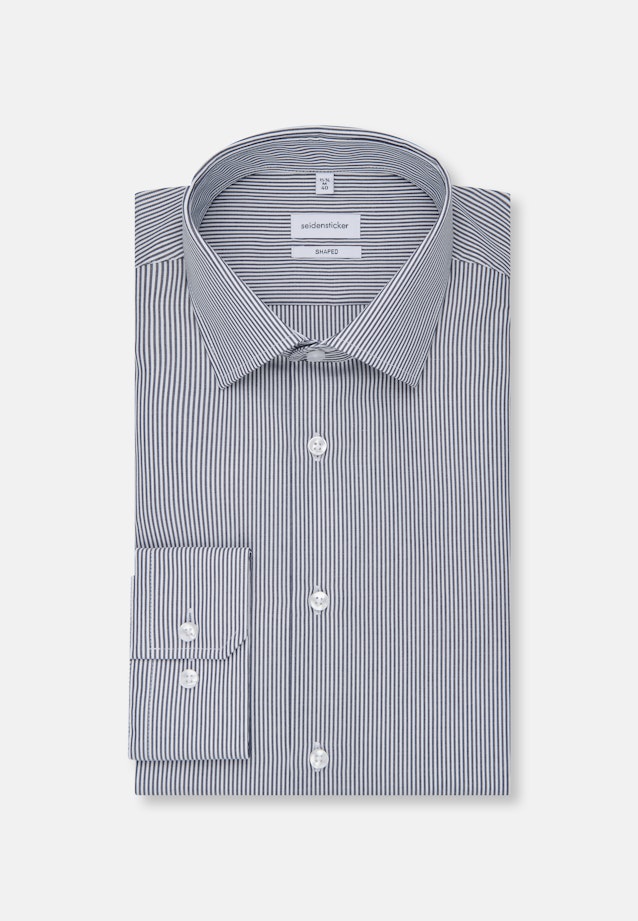 Shaped Chemise d'affaires Rayures in Bleu Foncé |  Seidensticker Onlineshop