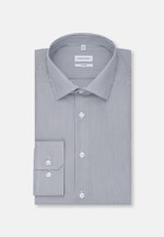 Shaped Business Hemd Gestreift in Dunkelblau |  Seidensticker Onlineshop