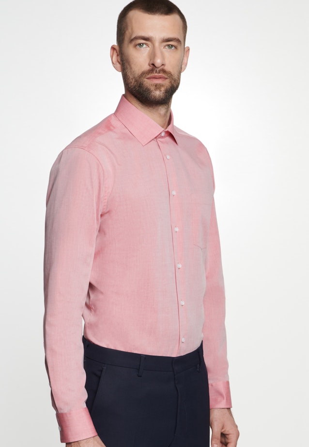 Regular Business Hemd Uni in Rot |  Seidensticker Onlineshop