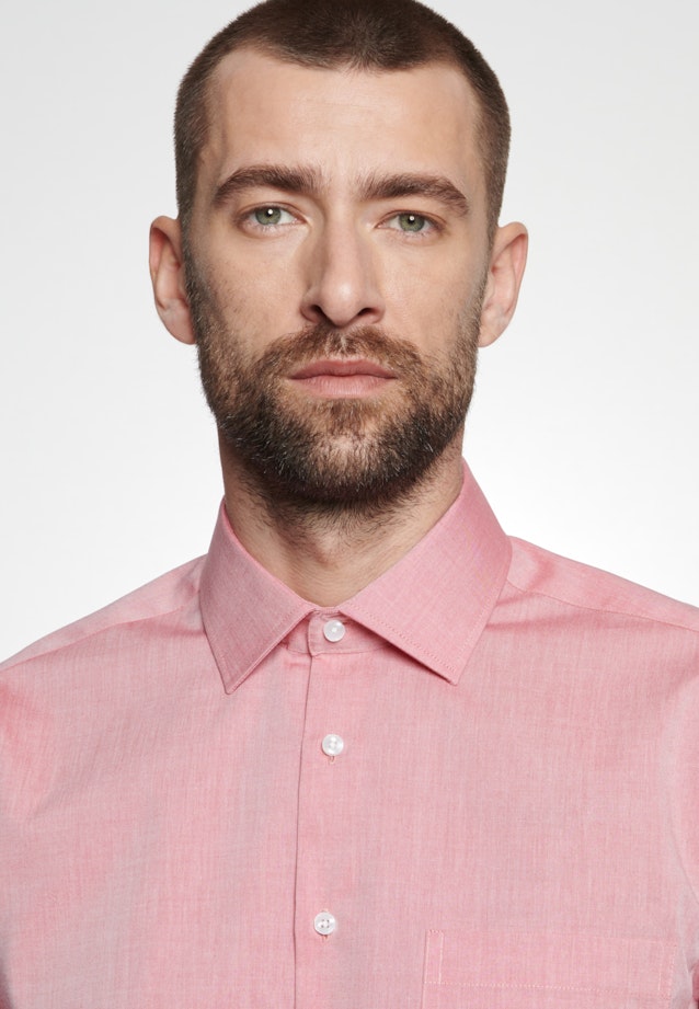 Non-iron Chambray Business Shirt in Regular with Kent-Collar in Red |  Seidensticker Onlineshop