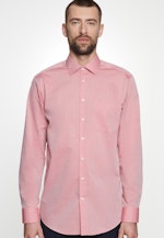 Regular Business Shirt Uni in Red |  Seidensticker Onlineshop