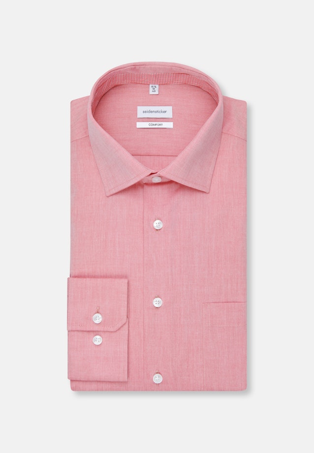 Regular Business Hemd Uni in Rot |  Seidensticker Onlineshop