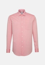 Regular Business Shirt Uni in Red |  Seidensticker Onlineshop