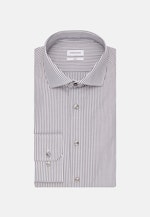 Non-iron Poplin Business Shirt in Slim with Kent-Collar in Dark Blue |  Seidensticker Onlineshop