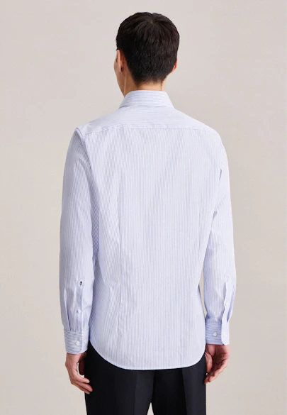 Slim Business Hemd Streifen in Hellblau |  Seidensticker Onlineshop