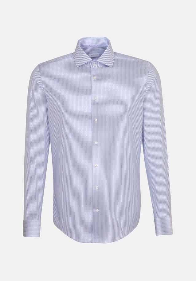 Slim Business Shirt Stripes in Light Blue | Seidensticker Onlineshop