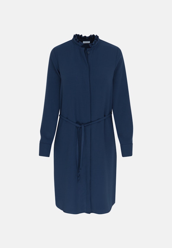 Kleid Uni in Dunkelblau |  Seidensticker Onlineshop
