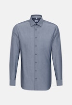 Shaped Business Hemd Uni in Dunkelblau |  Seidensticker Onlineshop