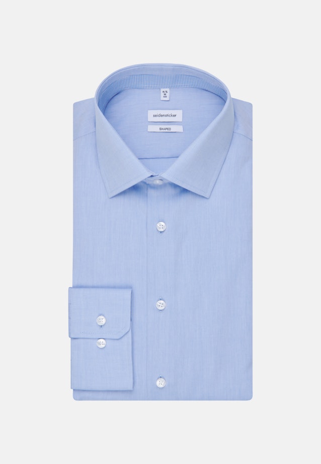 Shaped Business Hemd Uni in Hellblau |  Seidensticker Onlineshop