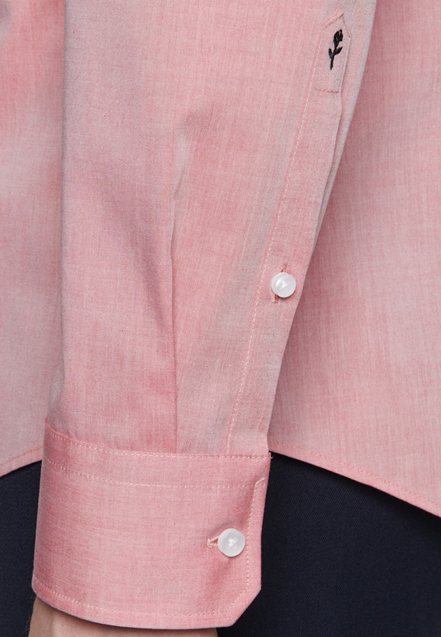 Shaped Business Shirt Plain in Red |  Seidensticker Onlineshop