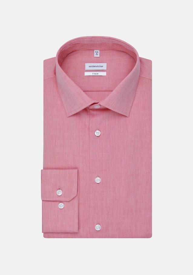 Shaped Business Shirt Uni in Red | Seidensticker Onlineshop