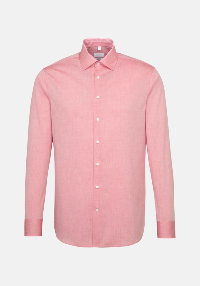 Shaped Business Shirt Uni in Red | Seidensticker Onlineshop