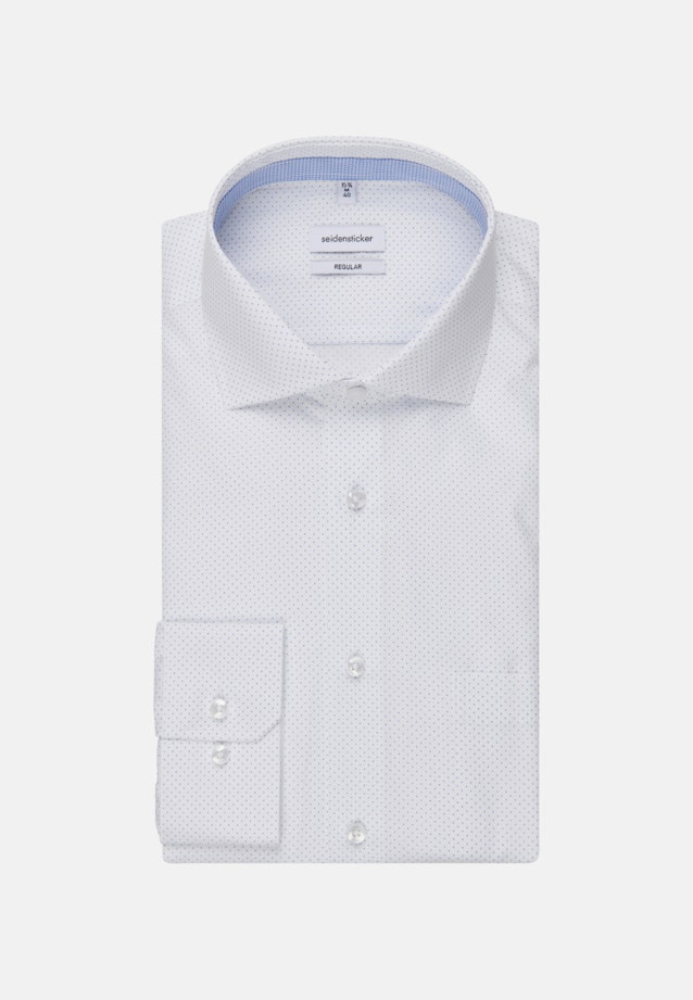 Business Hemd in Regular mit Kentkragen in Weiß |  Seidensticker Onlineshop