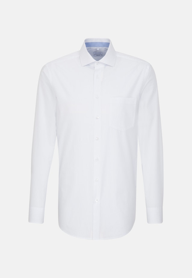 Business Hemd in Regular mit Kentkragen in Weiß |  Seidensticker Onlineshop