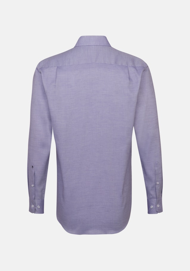 Chemise Business Regular Structuré Col Kent in Lilas |  Seidensticker Onlineshop