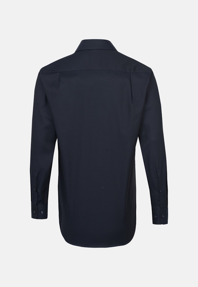 Regular Business Shirt Uni in Dark Blue |  Seidensticker Onlineshop