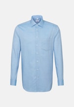 Regular Business Shirt Uni in Turquoise |  Seidensticker Onlineshop