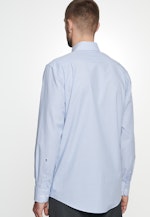 Regular Business Hemd Streifen in Hellblau |  Seidensticker Onlineshop