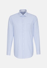 Regular Business Hemd Streifen in Hellblau |  Seidensticker Onlineshop