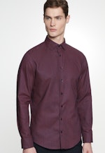 Shaped Business Hemd Druck in Rot |  Seidensticker Onlineshop