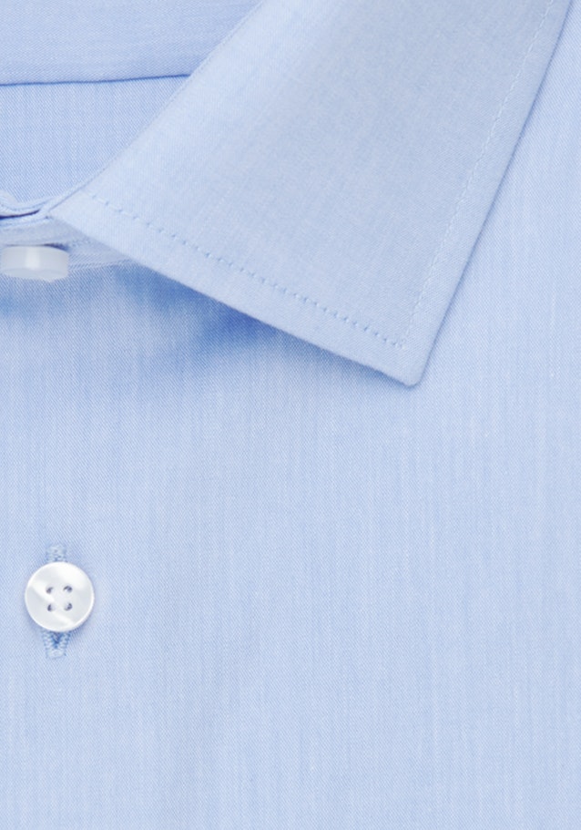 Bügelfreies Chambray Business Hemd in Slim mit Kentkragen in Hellblau |  Seidensticker Onlineshop