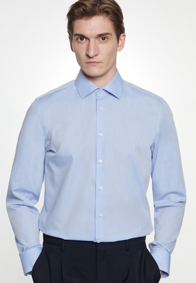 Slim Business Shirt Uni in Light Blue |  Seidensticker Onlineshop