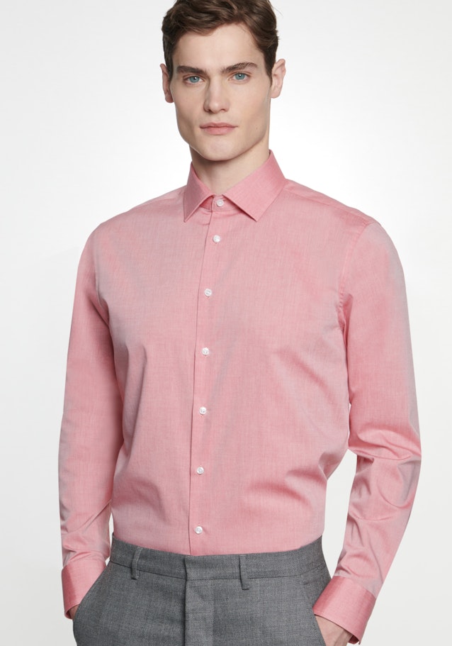 Slim Business Hemd Uni in Rot | Seidensticker Onlineshop