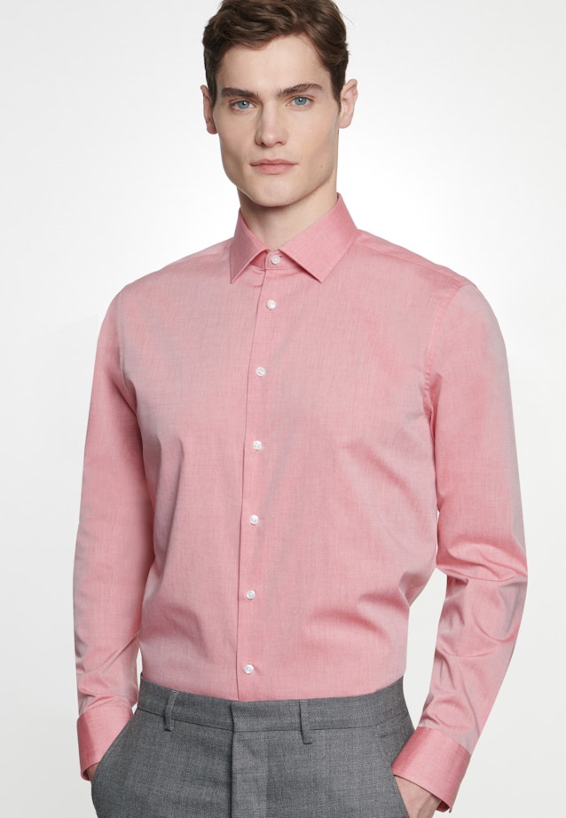 Slim Business Hemd Uni in Rot |  Seidensticker Onlineshop