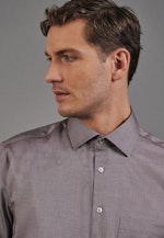 Non-iron Structure Business Shirt in Regular with Kent-Collar in Red |  Seidensticker Onlineshop