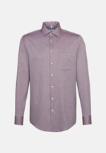 Non-iron Structure Business Shirt in Regular with Kent-Collar in Red |  Seidensticker Onlineshop