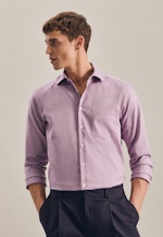 Regular Business shirt Uni in Purple |  Seidensticker Onlineshop