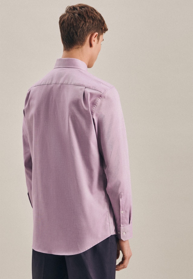 Regular Business shirt Uni in Purple |  Seidensticker Onlineshop