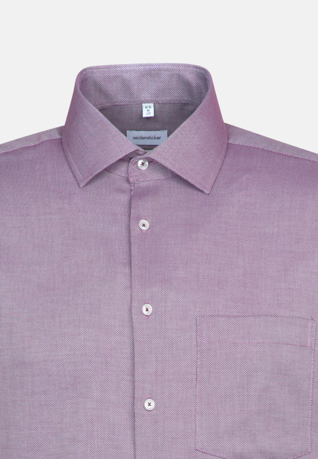 Regular Business shirt Uni in Purple |  Seidensticker Onlineshop