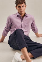Regular Business shirt Uni in Purple |  Seidensticker Onlineshop