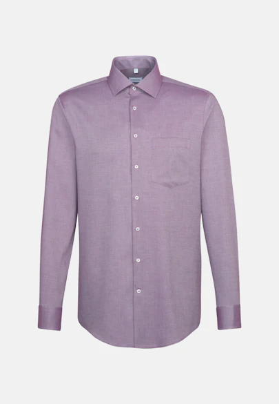 Regular Business Hemd Uni in Lila |  Seidensticker Onlineshop