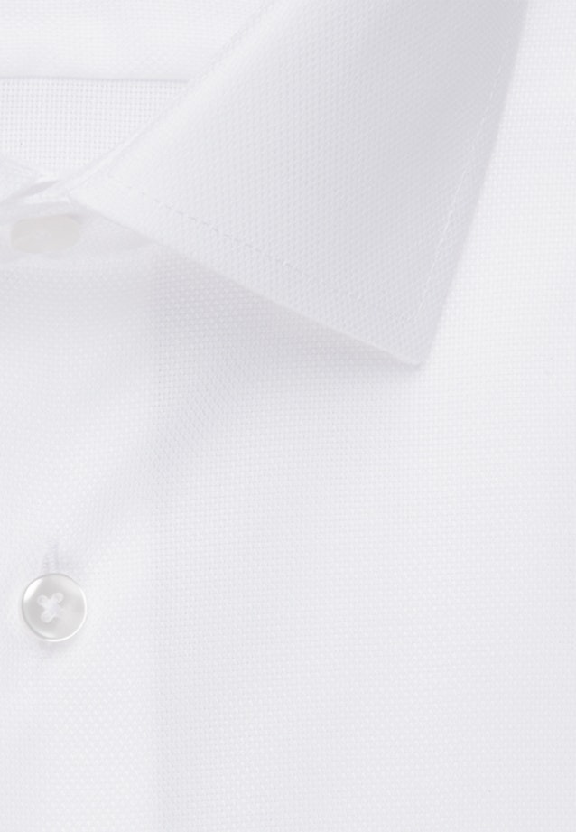 Regular Chemise d'affaires Uni in Blanc |  Seidensticker Onlineshop