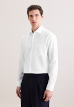 Regular Business Hemd Uni in Weiß |  Seidensticker Onlineshop