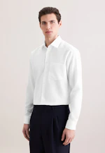 Regular Business Hemd Uni in Weiß |  Seidensticker Onlineshop