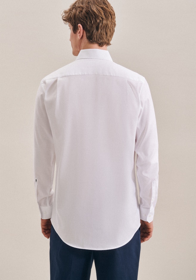 Regular Business shirt Uni in White | Seidensticker online shop