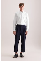 Regular Chemise d'affaires Uni in Blanc |  Seidensticker Onlineshop