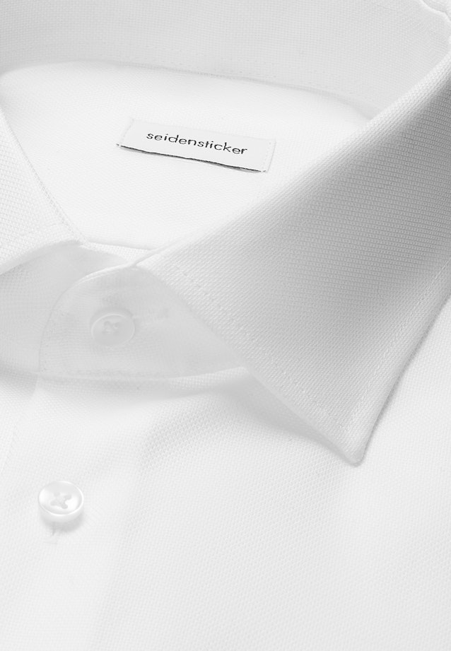 Regular Chemise d'affaires Uni in Blanc |  Seidensticker Onlineshop