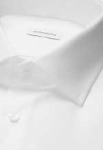 Regular Chemise d'affaires Uni in Blanc |  Seidensticker Onlineshop