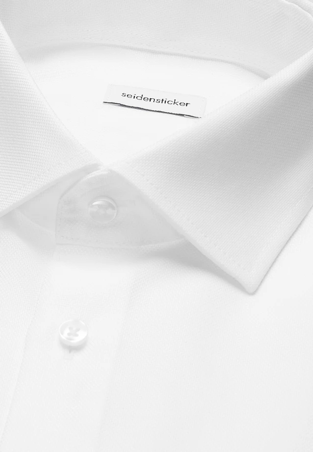 Regular Business Hemd Uni in Weiß |  Seidensticker Onlineshop