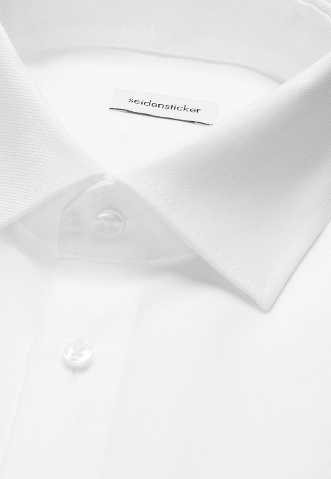 Regular Chemise d'affaires Uni dans Blanc | Boutique en ligne Seidensticker