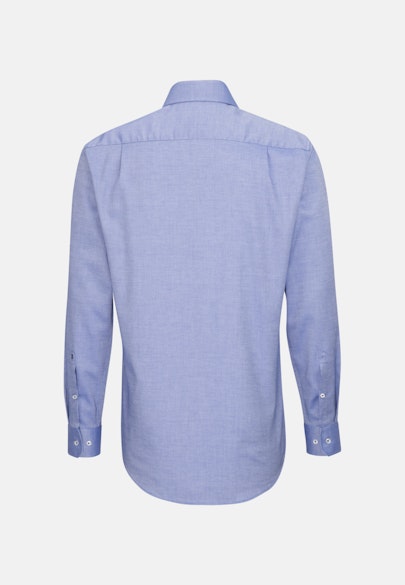 Regular Business Hemd Uni in Mittelblau |  Seidensticker Onlineshop