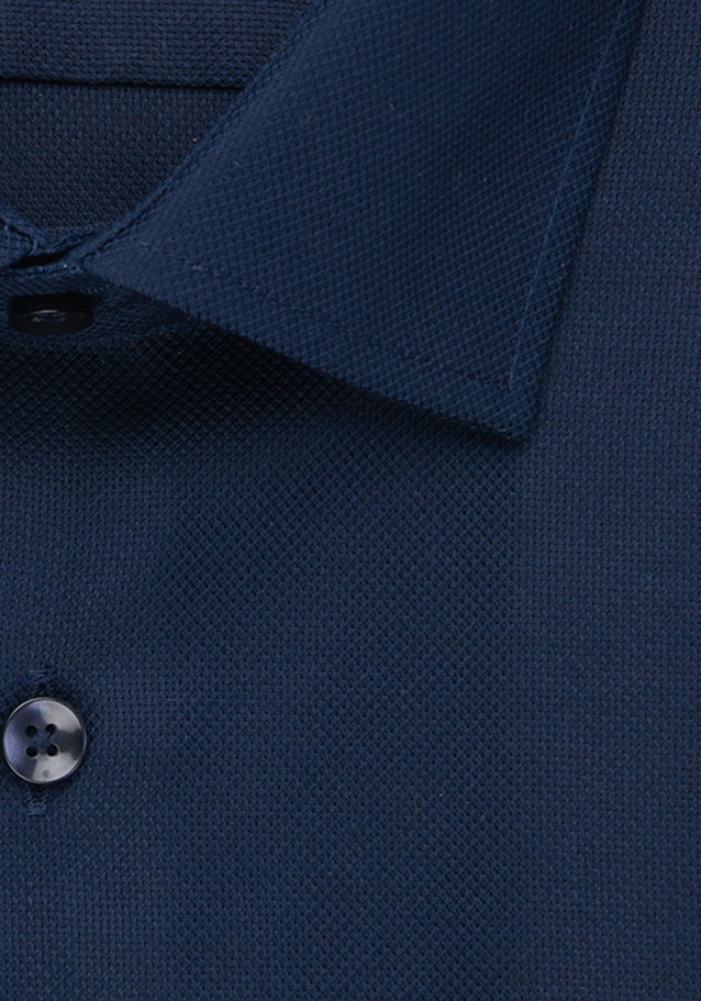 Regular Chemise d'affaires Uni in Bleu Foncé | Seidensticker Onlineshop