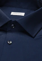 Regular Business shirt Uni in Dark Blue |  Seidensticker Onlineshop