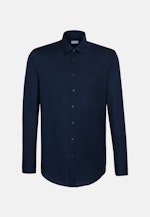 Regular Chemise d'affaires Uni in Bleu Foncé |  Seidensticker Onlineshop